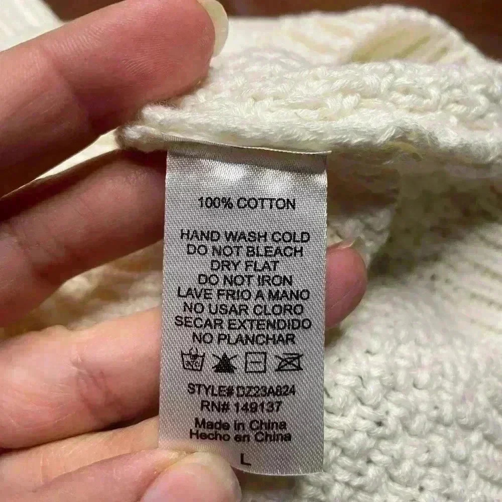 TALULAH women’s knit cropped vest white size large preloved versatile stylish - Picture 4 of 4